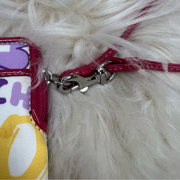 Colorful Floral Coach Wallet/Wristlet - Picture 7 of 10